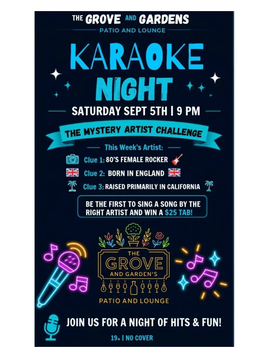 Karaoke Night: The Mystery Artist Challenge