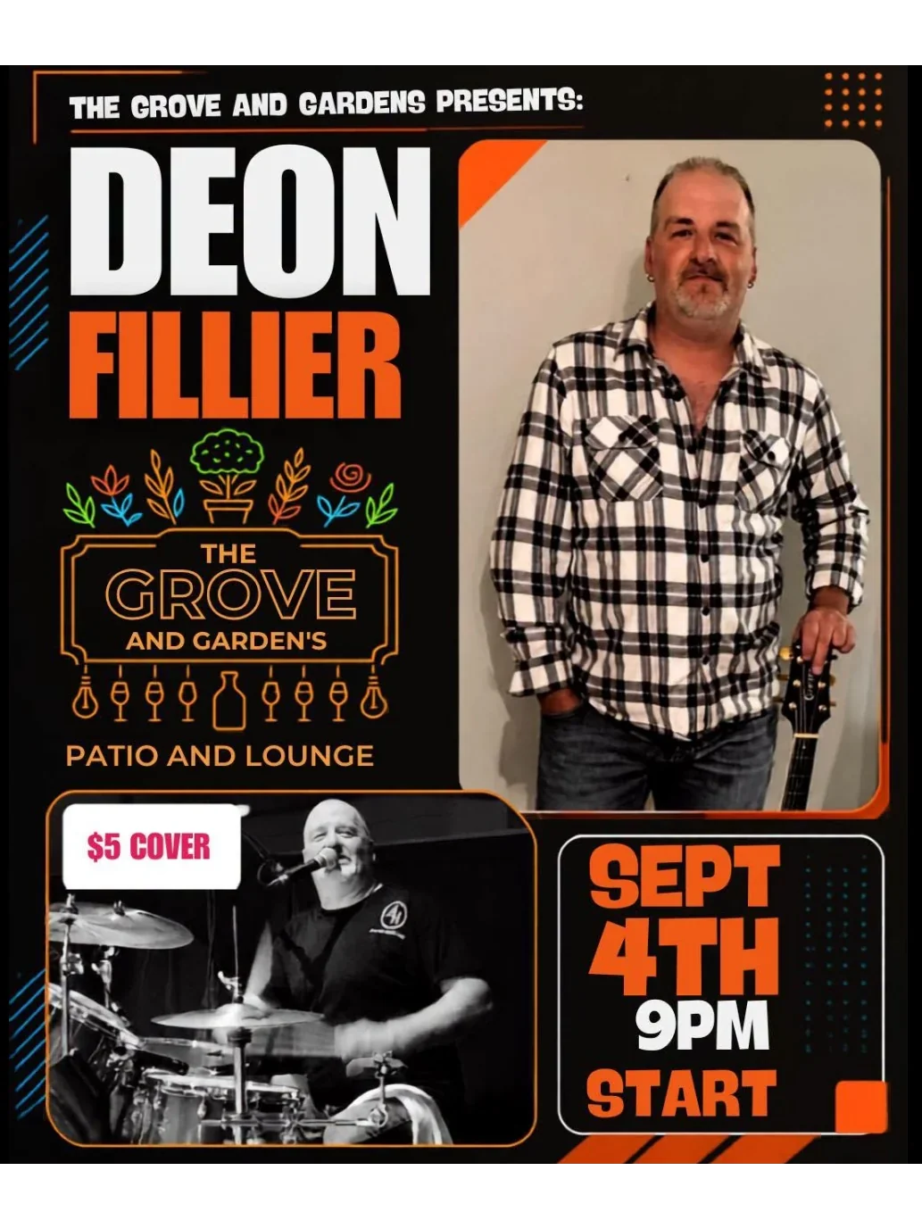 The Grove and Gardens Presents: Deon Fillier