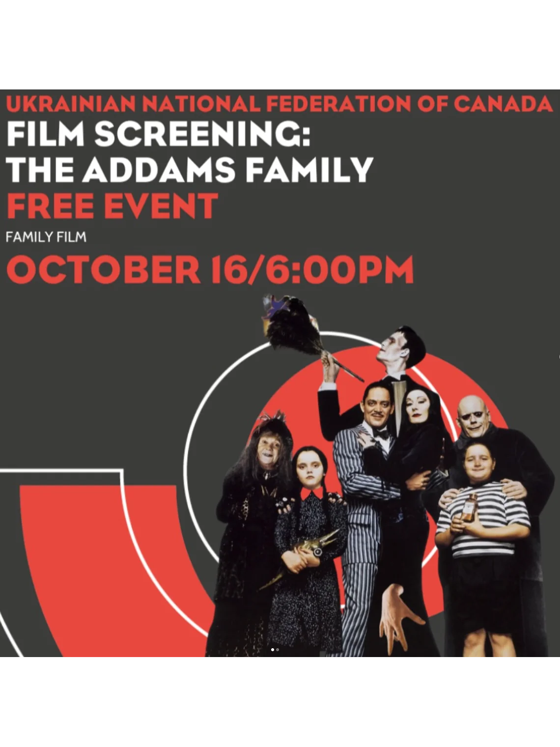 Movies at the RAC: The Addams Family