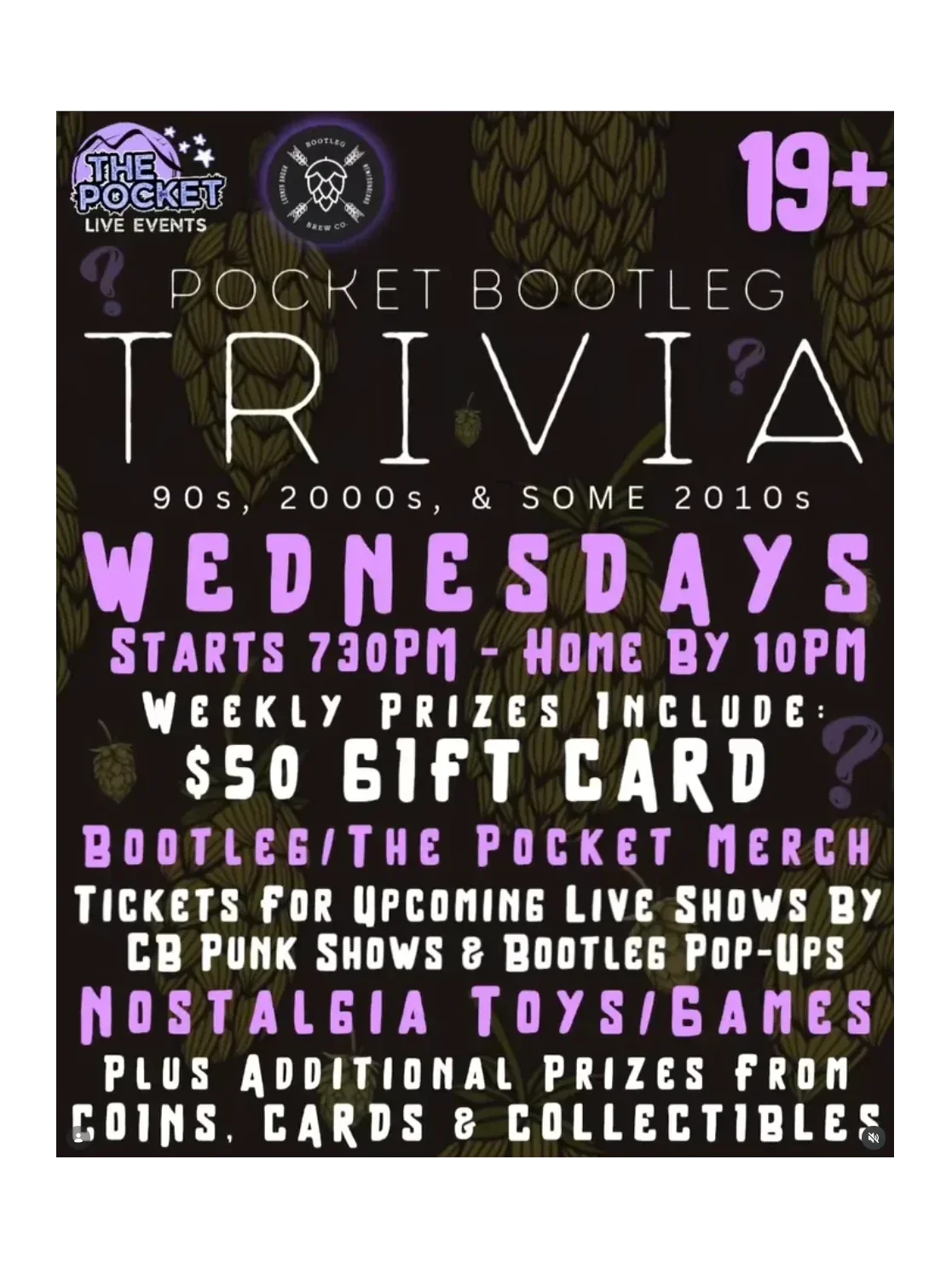 Pocket Bootleg Trivia
