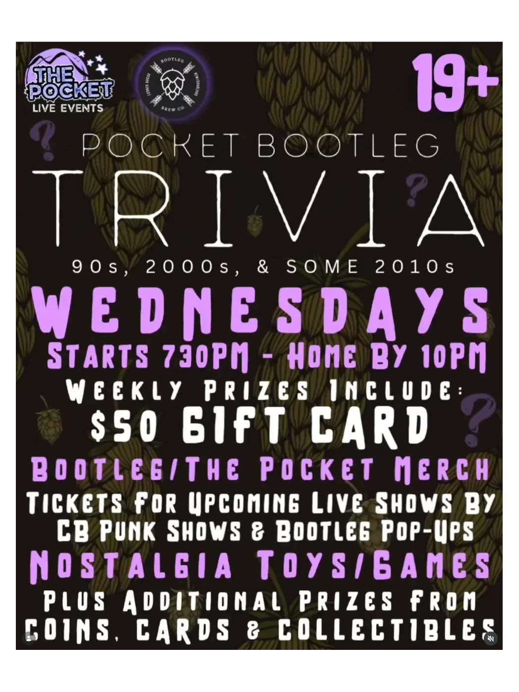 Pocket Bootleg Trivia