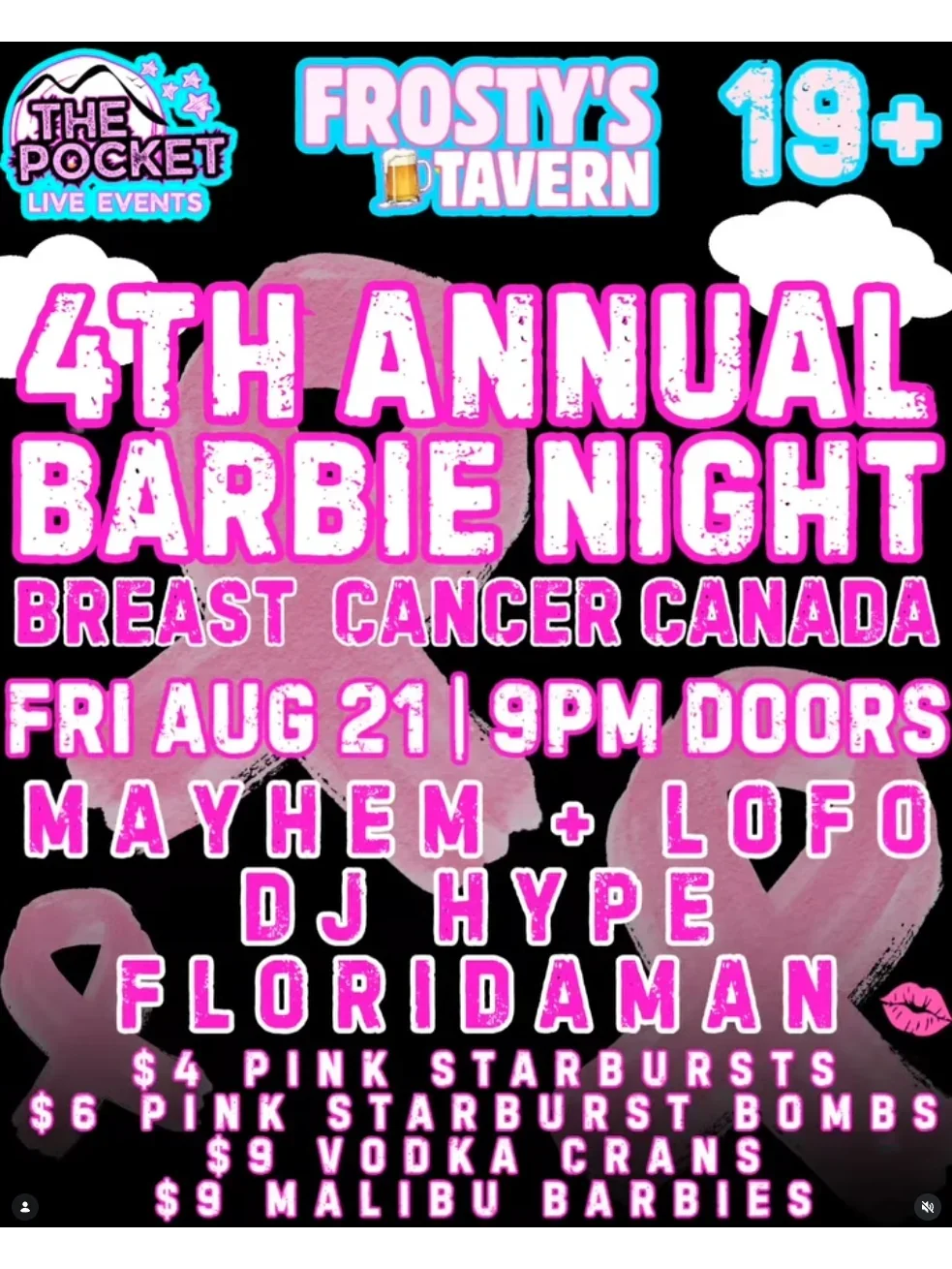 4th Annual Barbie Night