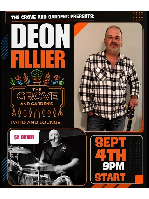 The Grove and Gardens Presents: Deon Fillier