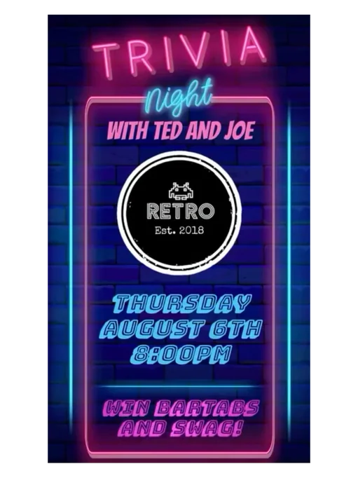 Trivia Night with Ted and Joe