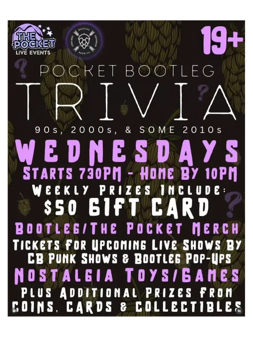 Pocket Bootleg Trivia
