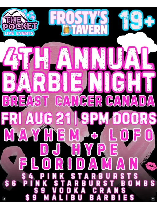 4th Annual Barbie Night