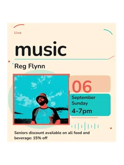 Live Music: Reg Flynn