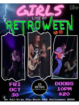 GIRLS LIVE AT RETROWEEN